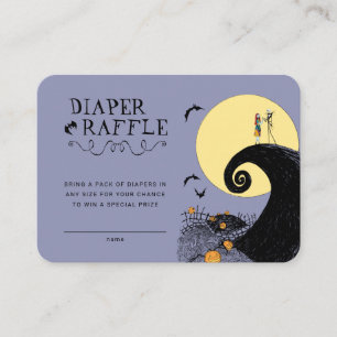 Nightmare Before Christmas Diaper Raffle insert