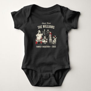 Nightmare Before Christmas Disney Family Vacation Baby Bodysuit