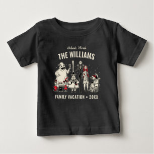 Nightmare Before Christmas Disney Family Vacation Baby T-Shirt