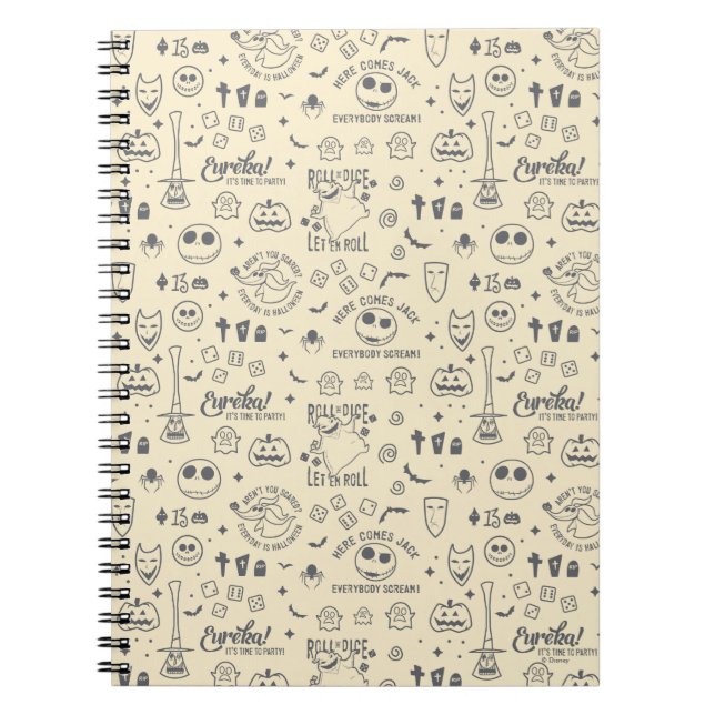 Nightmare Before Christmas | Everyday Is Halloween Notebook (Front)