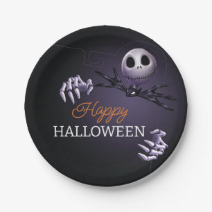 Nightmare Before Christmas Halloween Party Paper Plate