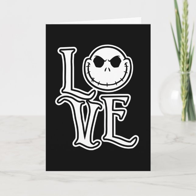 Nightmare Before Christmas - LOVE Card (Front)