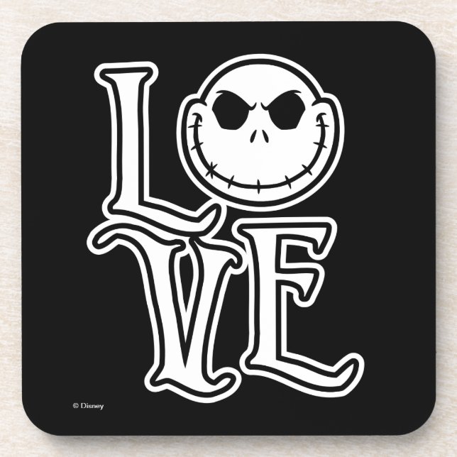 Nightmare Before Christmas - LOVE Coaster (Front)