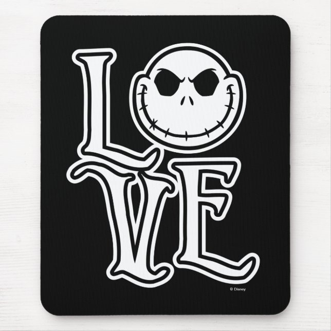 Nightmare Before Christmas - LOVE Mouse Pad (Front)