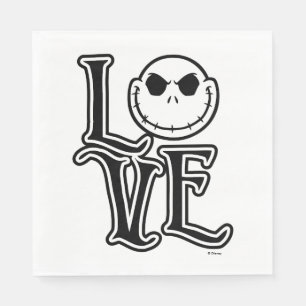 Nightmare Before Christmas - LOVE Napkin