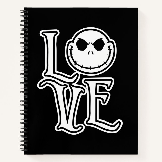 Nightmare Before Christmas - LOVE Notebook (Front)