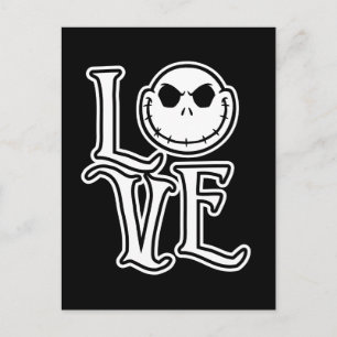 Nightmare Before Christmas - LOVE Postcard