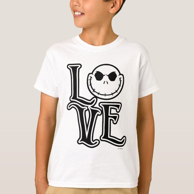 Nightmare Before Christmas - LOVE T-Shirt (Front)