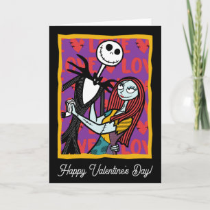 Nightmare Before Christmas Love Valentine Card