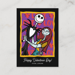 Nightmare Before Christmas Love Valentine Card