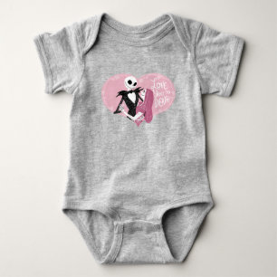 Nightmare Before Christmas   Love You To Death Baby Bodysuit