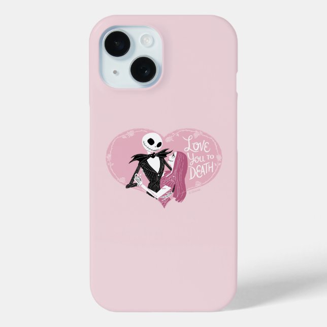 Nightmare Before Christmas | Love You To Death Case-Mate iPhone Case (Back)
