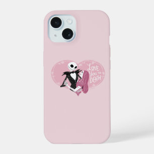 Nightmare Before Christmas Love You To Death iPhone 15 Case