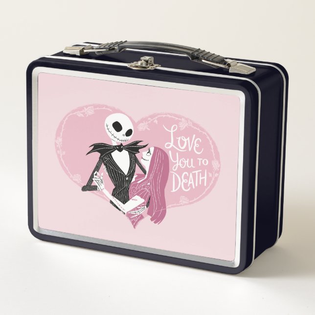 Nightmare Before Christmas | Love You To Death Metal Lunch Box (Front)