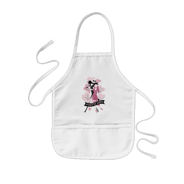 Nightmare Before Christmas | Misfit Love Kids Apron (Front)