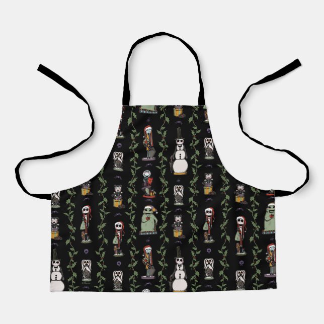 Nightmare Before Christmas | Nutcracker Pattern Apron (Front)