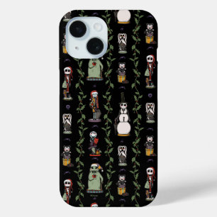 Nightmare Before Christmas   Nutcracker Pattern iPhone 15 Case