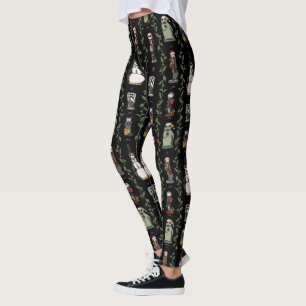 Nightmare Before Christmas   Nutcracker Pattern Leggings