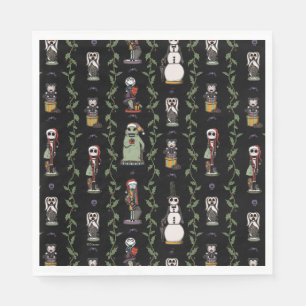 Nightmare Before Christmas   Nutcracker Pattern Napkin