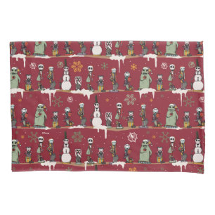 Nightmare Before Christmas Nutcracker Pattern Pillowcase