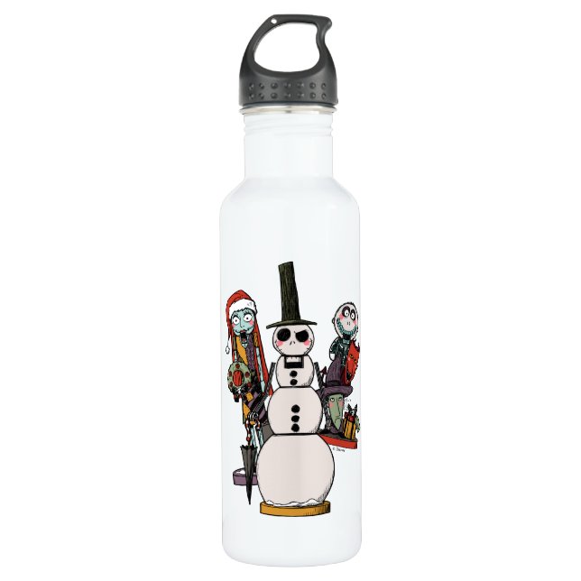 Nightmare Before Christmas | Nutcracker Trio 710 Ml Water Bottle (Front)