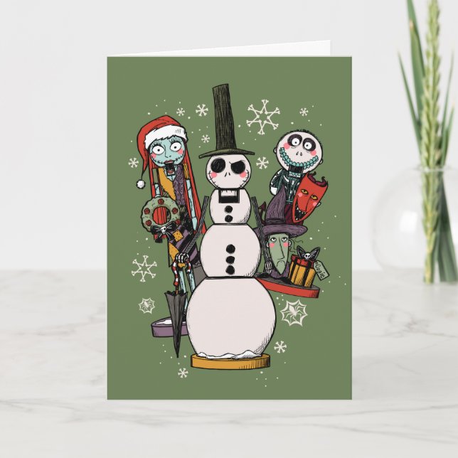 Nightmare Before Christmas | Nutcracker Trio Card (Front)