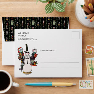 Nightmare Before Christmas Nutcracker Trio Envelope
