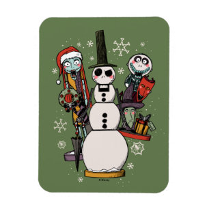 Nightmare Before Christmas   Nutcracker Trio Magnet