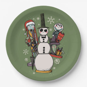 Nightmare Before Christmas   Nutcracker Trio Paper Plate