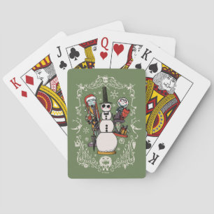 Nightmare Before Christmas Nutcracker Trio Playing Cards
