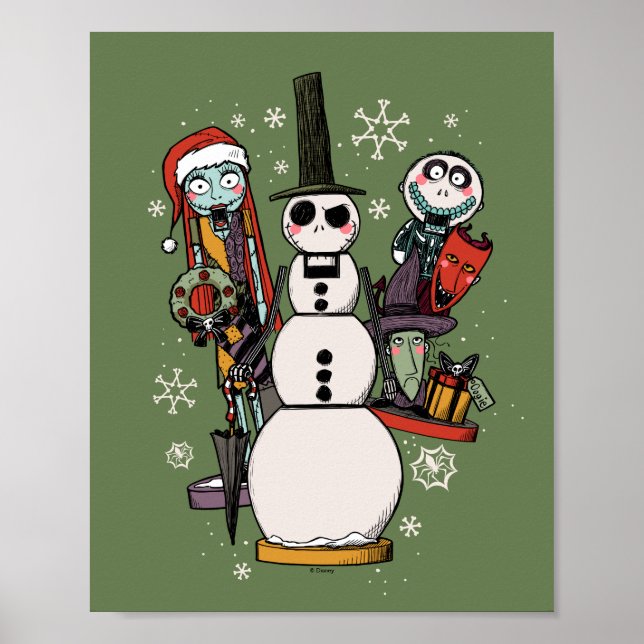 Nightmare Before Christmas | Nutcracker Trio Poster (Front)