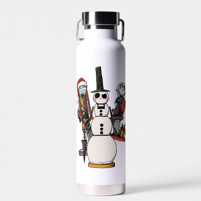 Nightmare Before Christmas | Nutcracker Trio Water Bottle (Front)