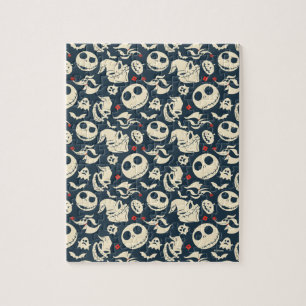 Nightmare Before Christmas   Oh What Joy - Pattern Jigsaw Puzzle