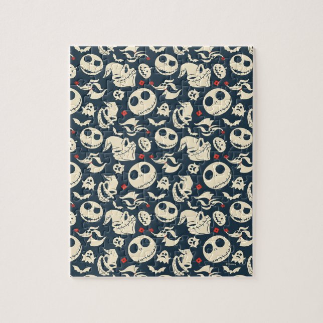 Nightmare Before Christmas | Oh What Joy - Pattern Jigsaw Puzzle (Vertical)