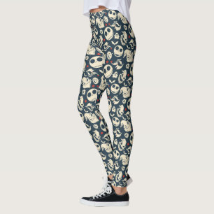 Nightmare Before Christmas   Oh What Joy - Pattern Leggings