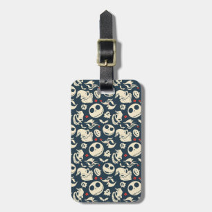 Nightmare Before Christmas Oh What Joy - Pattern Luggage Tag