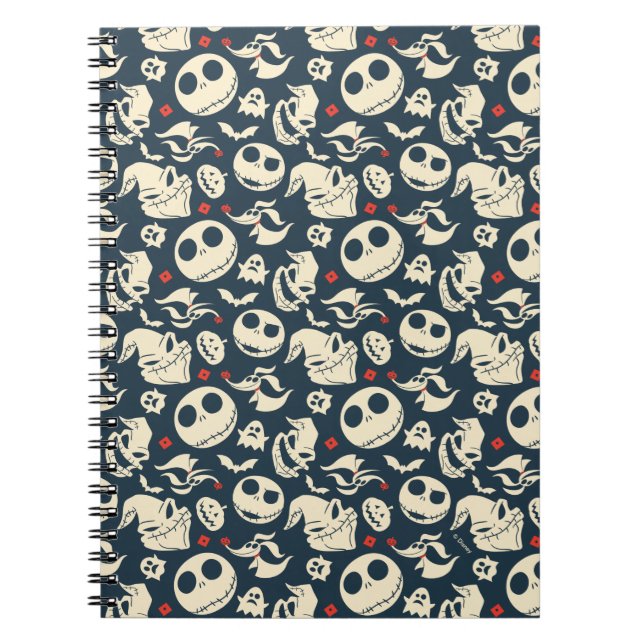 Nightmare Before Christmas | Oh What Joy - Pattern Notebook (Front)