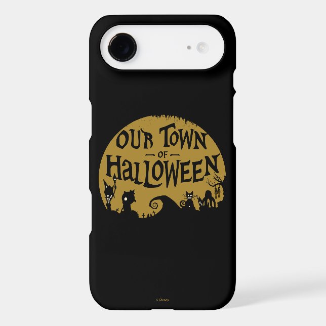 Nightmare Before Christmas | Our Town Of Halloween Case-Mate iPhone Case (Back)