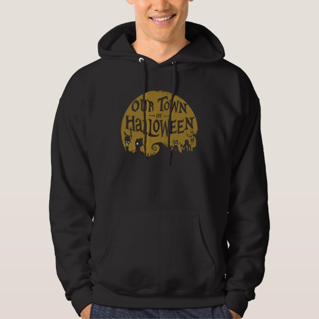 Nightmare Before Christmas | Our Town Of Halloween Hoodie (Front)