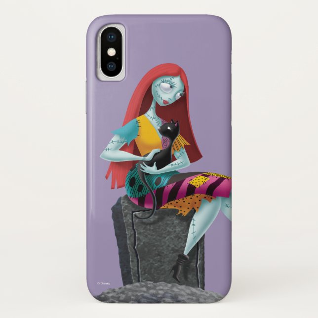 Nightmare Before Christmas | Sally & Cat Sitting Case-Mate iPhone Case (Back)