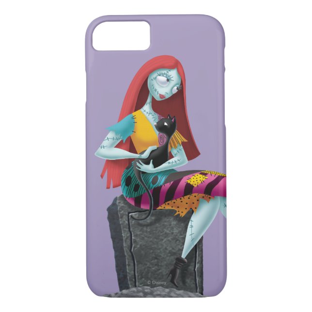 Nightmare Before Christmas | Sally & Cat Sitting Case-Mate iPhone Case (Back)