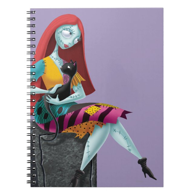 Nightmare Before Christmas | Sally & Cat Sitting Notebook (Front)