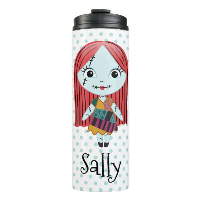 Nightmare Before Christmas | Sally Emoji Thermal Tumbler (Front)