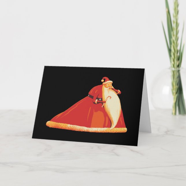 Nightmare Before Christmas Santa Claus Card (Front)
