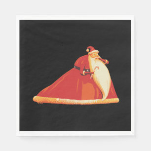 Nightmare Before Christmas Santa Claus Napkin