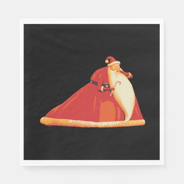 Nightmare Before Christmas Santa Claus Napkin (Front)