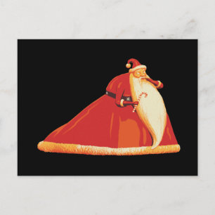 Nightmare Before Christmas Santa Claus Postcard