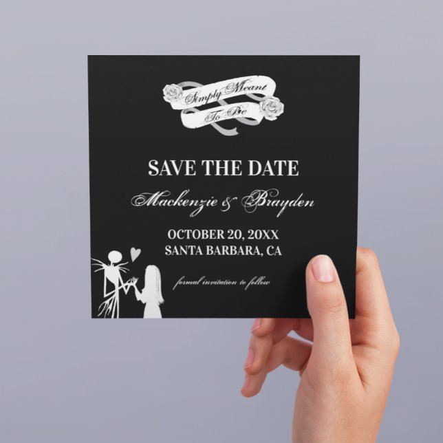 Nightmare Before Christmas - Save The Date (Creator Uploaded)