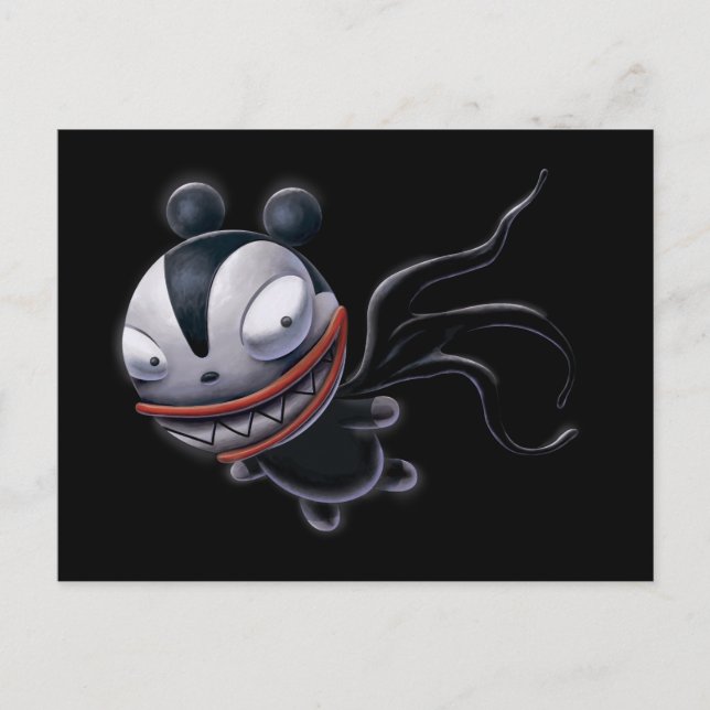 Nightmare Before Christmas | Scary Teddy Holiday Postcard (Front)