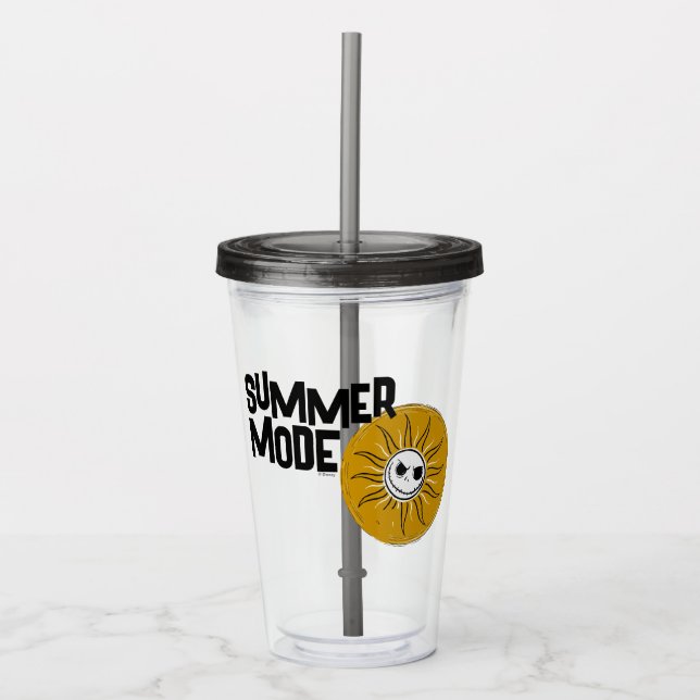 Nightmare Before Christmas | Summer Mode Acrylic Tumbler (Front)